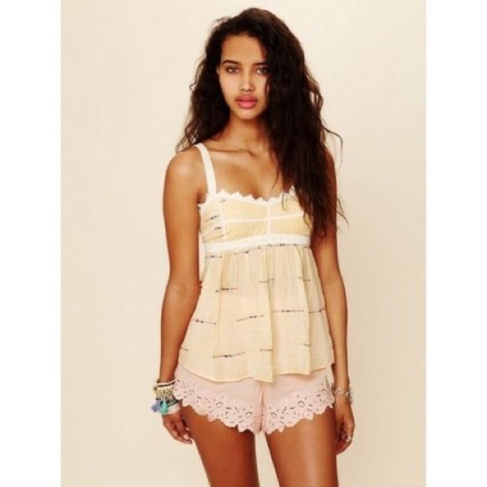 Free People Baby Doll Top